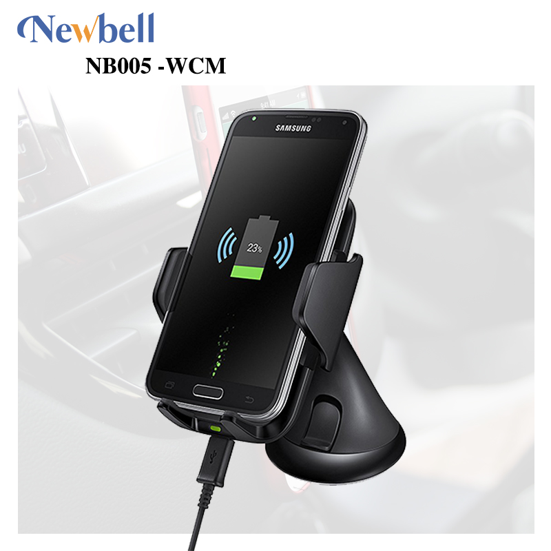 NB005-WCM  Wireless Charger Car Mount Qi Standard