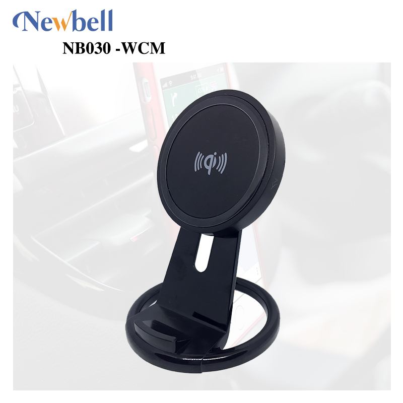 NB030-WCM Desktop Wireless charger for all Qi Enabled phone