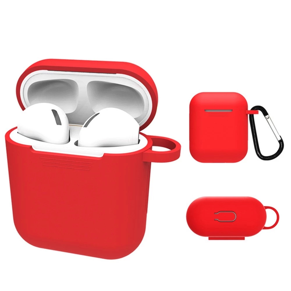 Airpods protective silicone case airpods gen1 gen2 soft silicone case organic case manufacturer price factory price 